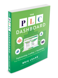 Glamour shot of Brig Leane's new book, the PLC Dashboard